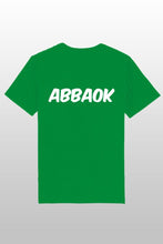 Lade das Bild in den Galerie-Viewer, Abbaok Schriftzug T-Shirt Duo grün