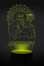 Lade das Bild in den Galerie-Viewer, Abge Thron 3D LED Lampe