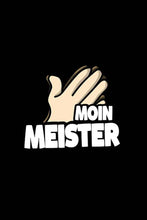 Lade das Bild in den Galerie-Viewer, Moin Meister Shirt KP schwarz