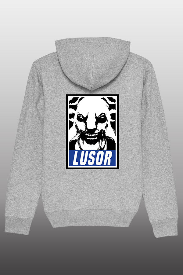 Lusor Hoodie heather grey