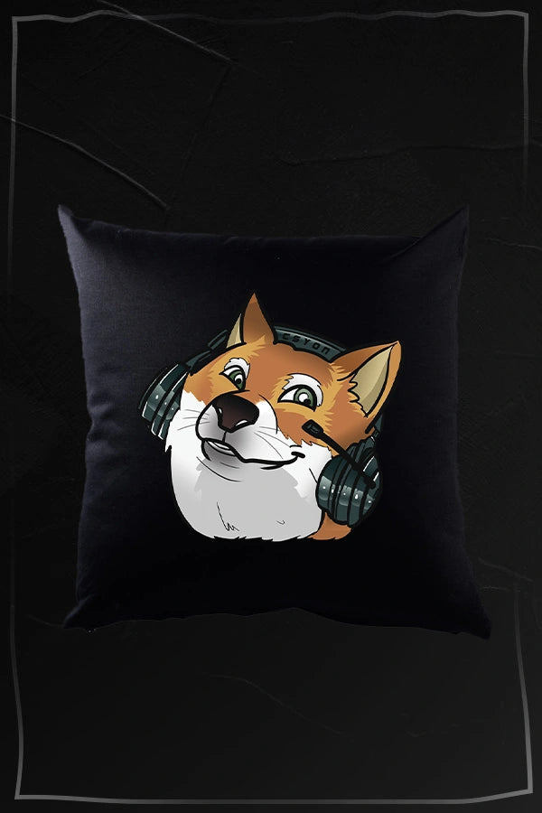 Doge Kissen black