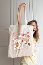 Lade das Bild in den Galerie-Viewer, TocaToast &amp; Friends Bag natural
