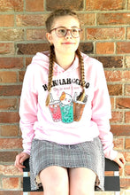 Lade das Bild in den Galerie-Viewer, Hannahccino Cat Hoodie Pink
