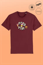 Lade das Bild in den Galerie-Viewer, Food Vibe T-Shirt burgundy
