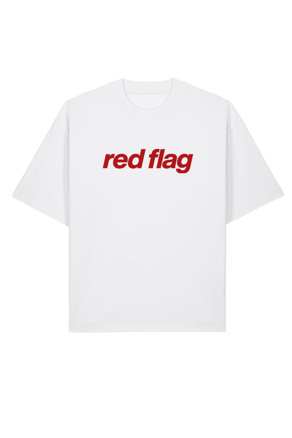 Red Flag Oversized T-Shirt