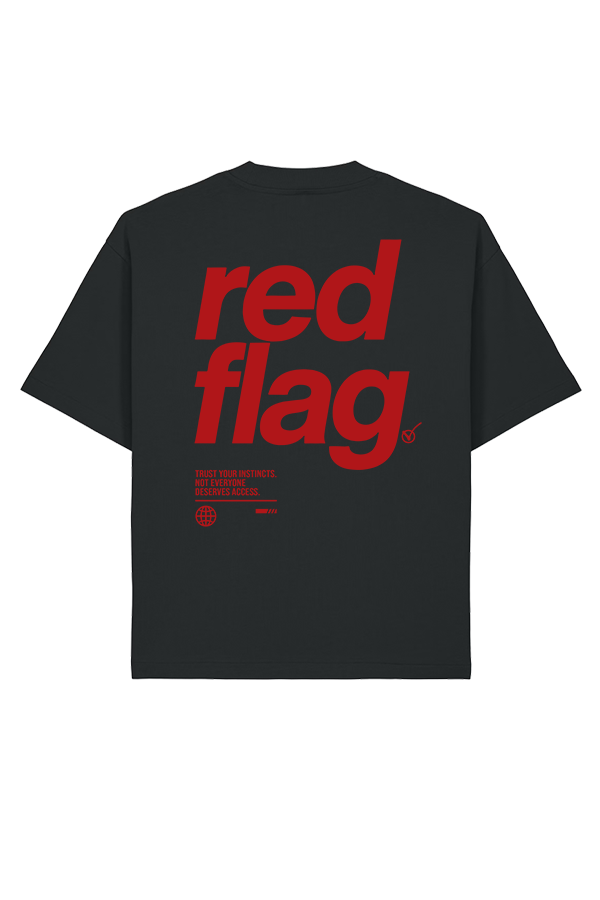 Red Flag Oversized T-Shirt