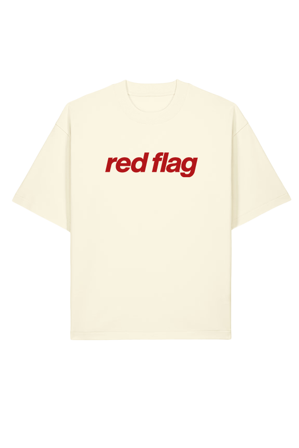 Red Flag Oversized T-Shirt