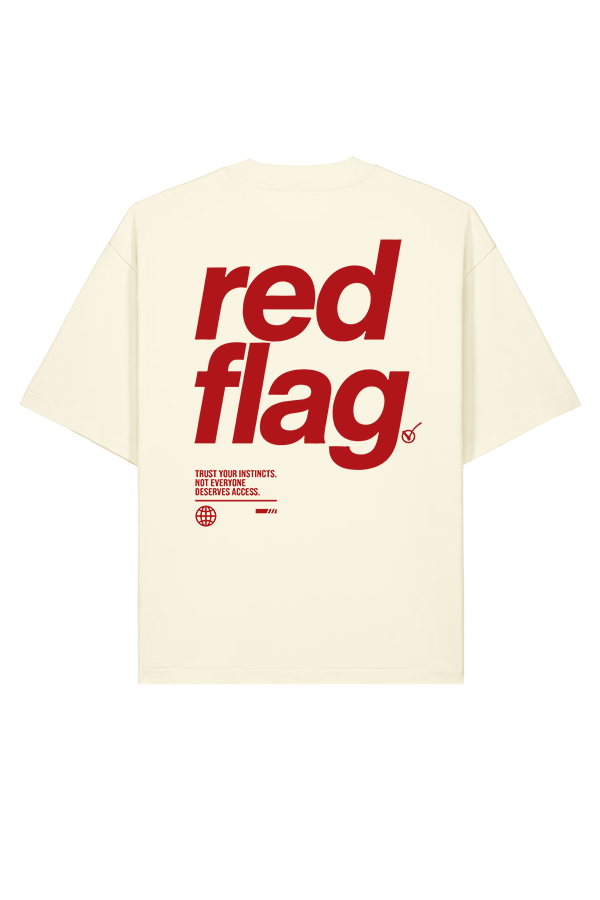 Red Flag Oversized T-Shirt