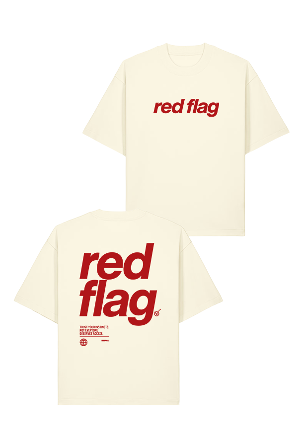 Red Flag Oversized T-Shirt