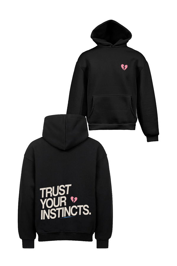 Trust Your Instincts Oversized Hoodie