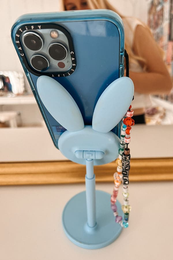Blue Bunny Handy Stativ