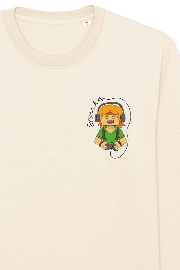 Sweat-shirt Beige Souka