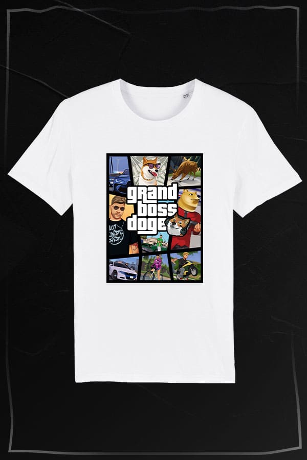 Grand boss doge Shirt white