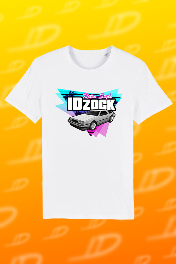 Retro Style Shirt Weiß