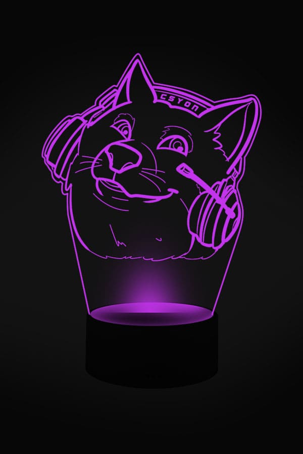 Doge LED Lampe