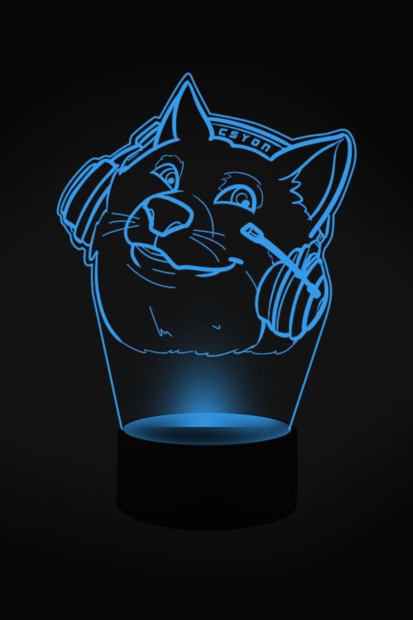 Doge LED Lampe