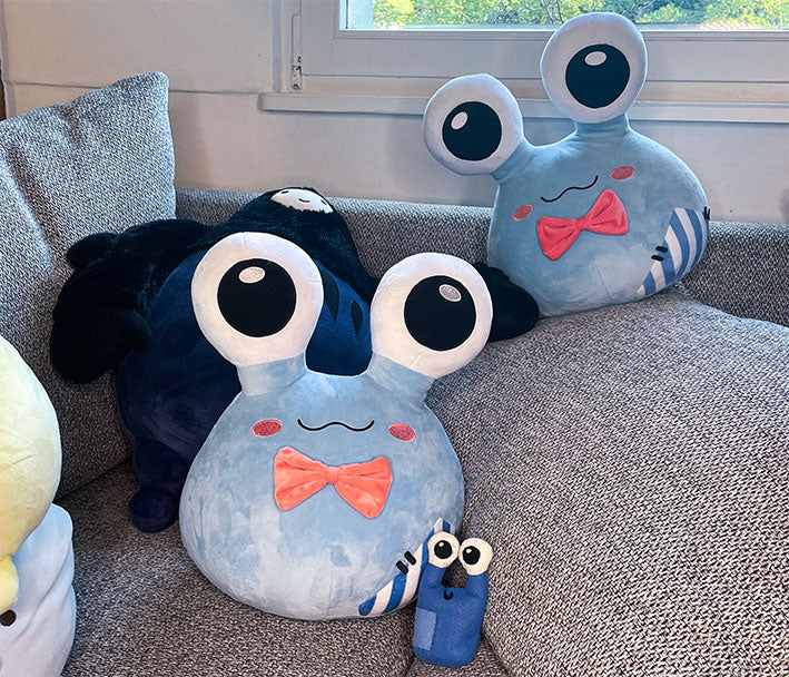 Schneckchenplüsch + Stickerbogen