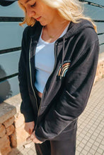 Lade das Bild in den Galerie-Viewer, Meet me at the Rainbow ZIP Hoodie
