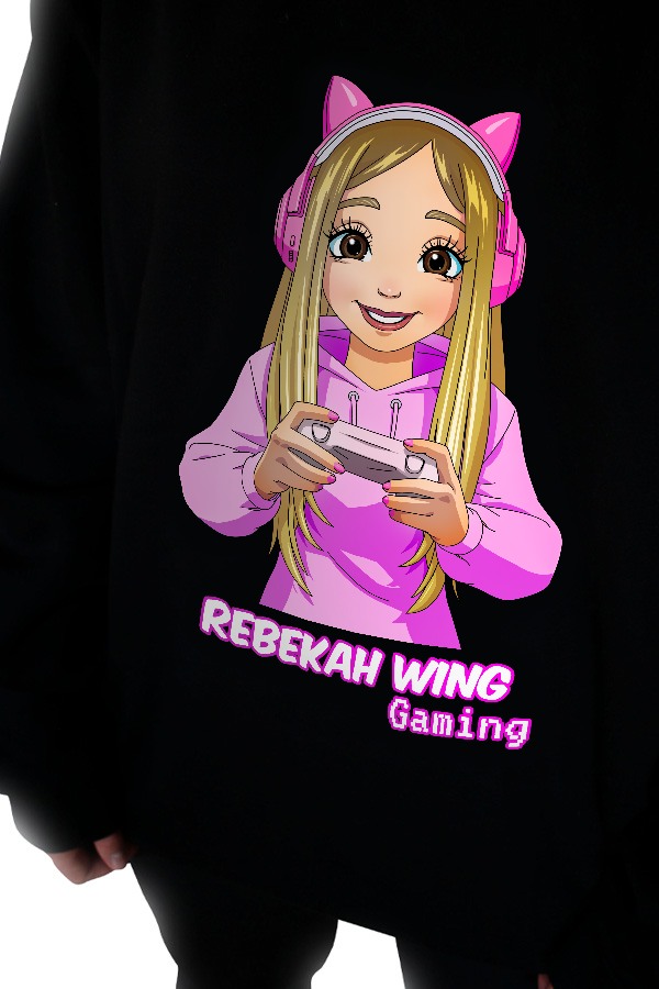 Gaming Sweater Black