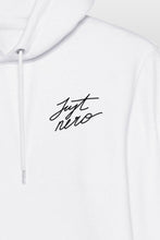 Lade das Bild in den Galerie-Viewer, Just Nero Hoodie white

