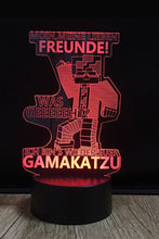 Lade das Bild in den Galerie-Viewer, Gamakatzu 3D LED Lampe LIMITIERT
