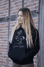 Lade das Bild in den Galerie-Viewer, Janina Kindt signature Hoodie black
