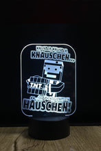 Lade das Bild in den Galerie-Viewer, Zwiebackgesicht 3D LED Lampe
